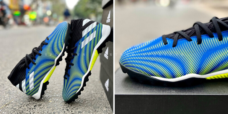 Giày Đá Bóng Adidas Nemeziz .3 TF Superlative - Xanh Dương/Vàng/Đen - FW7407